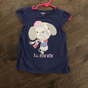 Gently used Gymboree top - puppy